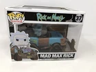 Funko POP! Animation Rick and Morty Mad Max Rick #37 Vinyl Figure NOT MINT