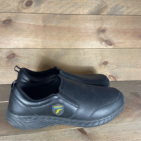 Skechers Moogen Shoes Mens Sz 13 Black Slip On Comfort Walking Lifestyle Sneaker SKECHERS MENS SLIP-ON SHOES BLACK MEMORY FOAM GO-WALK  main image 4