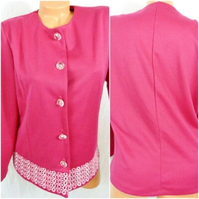 Pablo Collection Medium Blazer Crystal Buttons