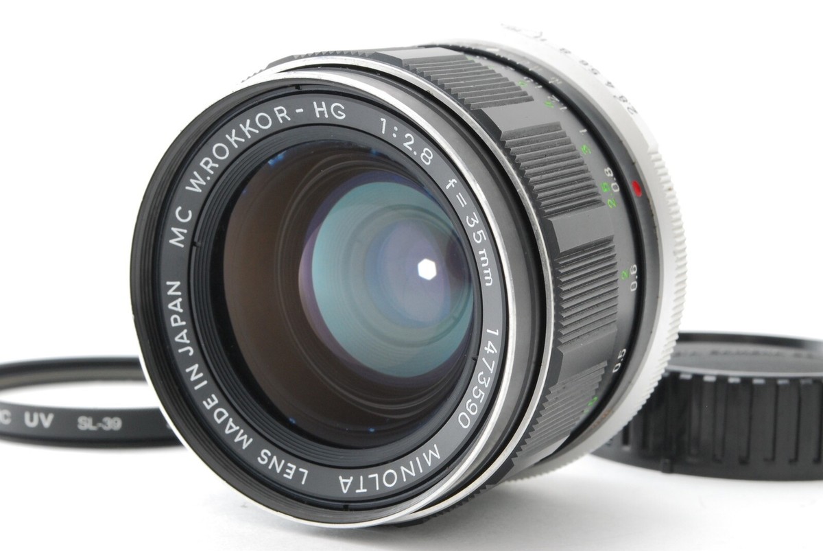 【美品】MINOLTA MC W.ROKKOR-HG 35mm f2.8 Minolta MC W Rokkor HG 35mm f/2.8 Classic Lens Review