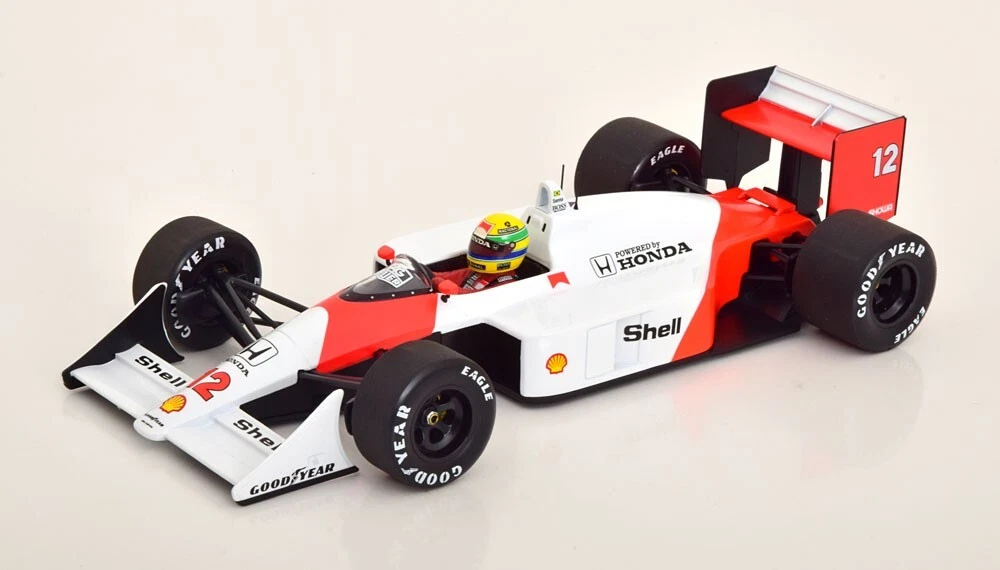 1/18 SCALE MINICHAMPS F1 MCLAREN HONDA MP4/4 #12 SENNA Special