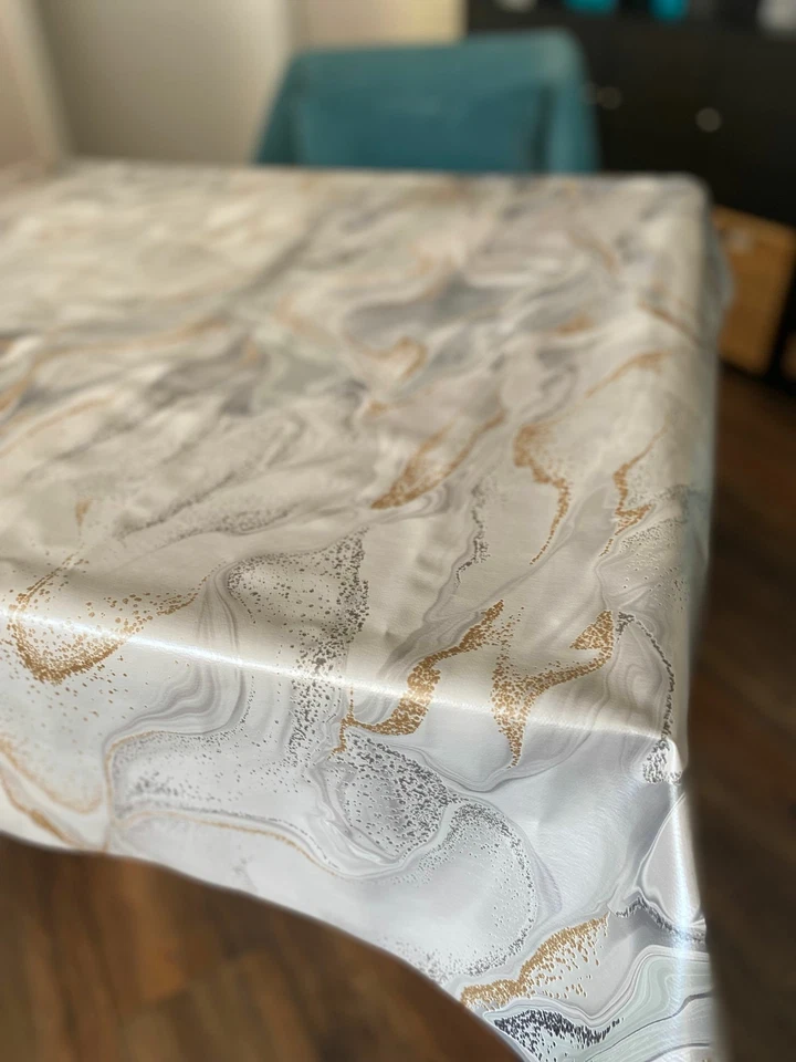 PVC Tischdecke Sahara Meterware Wachstuch Breite & Länge wählbar abwaschbar - Bild 2 von 2