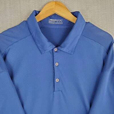 NIKE GOLF Size 3XL Mens Royal Blue Performance Polo Shirt Wicking Breathable - Image 1 of 4