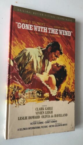 SEALED MAX STEINER OST GONE WITH THE WIND VIA COL VENTO DELUXE ED 2CD LONG SET - Foto 1 di 2