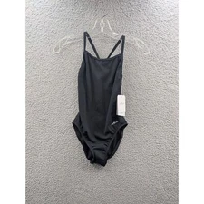 NWT Dolfin Reliance Women's sz 30 Black One Piece Training Swimsuit