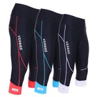 Cycling Women Ladies 3/4 Three Quarter Legging Shorts Padded Tights Capris Pants