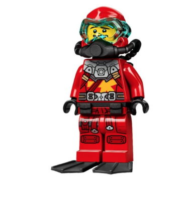 ブラフェス ケイ Lego Kai 71756 71755 Scuba Gear Seabound Ninjago Minifigure | eBay