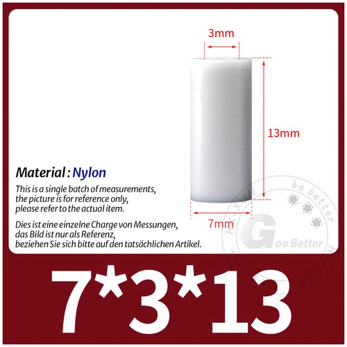White Nylon Standoff Plastic Spacers Washers M3 | M4 | M5 | M6 | M8 | M10 | M12 - Picture 43 of 234