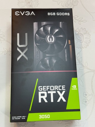 EVGA GeForce RTX 3050 8GB GDDR6 Graphics Card 08G-P5-3553-KR, exc., w/box, USA