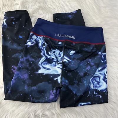 Her Universe DC Comics Superman Capri leggings M I AM STRENGTH