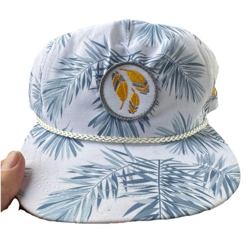 Presidents Cup Hat Cap Men’s Floral White Blue Strapback Performance Golf Golfer - 第 1/4 張圖片