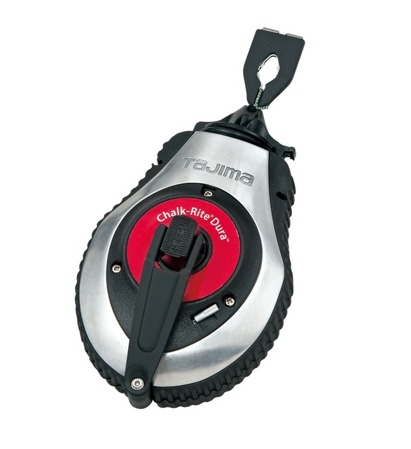 TAJIMA Chalk Box ChalkRite Dura SnapLine with Extra Bold 1mm Chalk