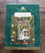 2004 DaySpring Day Spring Snow Friends Cocoa Mix Squirrel Christmas Ornament