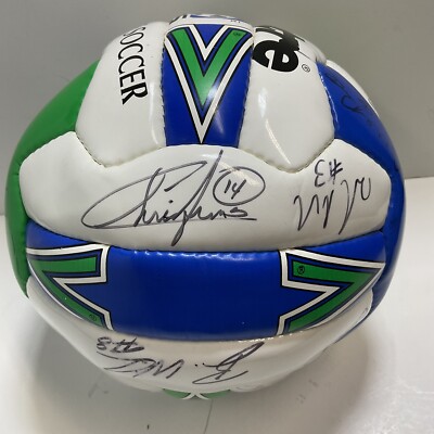 LA Galaxy 1996 Inaugural Team 18Signatures Soccer Ball PSA