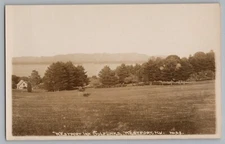 Westport New York NY Westport Inn Golf Links Real Photo RPPC Postcard ca 1910
