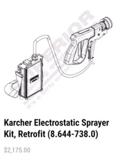 Karcher 8.644-7380 Electrostatic Spray Gun Kit