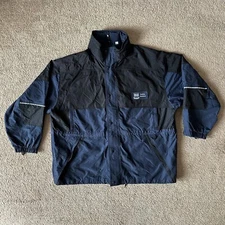 Cintas Jacket Mens 3XL Full Zip Ripstop Mock Neck Facilities Operations Pockets