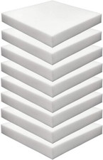 Foamma HD Upholstery High Density Foam Seat Replacement 18" x 18" x 2" -8 Pack