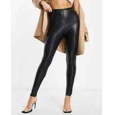 Commando Faux Leather Leggings Black Medium