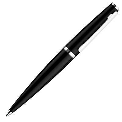 Otto Hutt Design 06 Black Platin Ballpoint Pen
