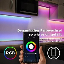 Striscia LED con Comando App Rgb 5m 16 Colori Controllo Remoto Smartphone WIFI - Miniatura 2