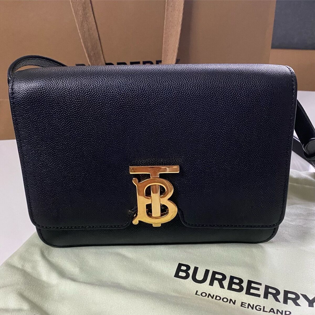 Burberry Tb Small Leather Calfskin Shoulder Bag Women's Burberry Tb Small Leather Calfskin Shoulder Bag Women's