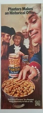 1973 planters dry roasted cocktail peanuts an historical offer vintage ad