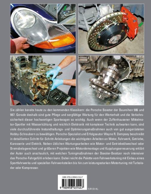 Thumbnail - Das Porsche Boxster 986/987 Schrauberhandbuch Wayne R. Dempsey