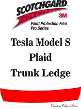 3M Scotchgard Paint Protection Film Pro Series 2022 2023 Tesla Model S Plaid