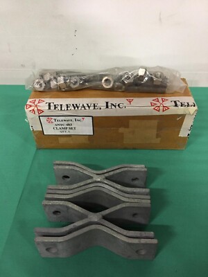 NEW Telewave Antc 483 Antenna Clamp Set
