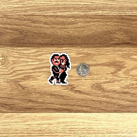 The Addams Family Magnets Nintendo NES Pixel Art 27 Magnet Pack