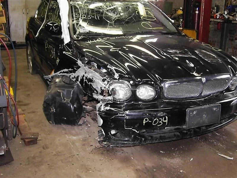 Jaguar X Type 2006 4 puertas panel de moldura de puerta izquierda del conductor delantero Foto 2 de 4