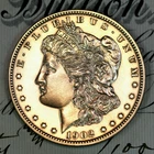* 1902 * PRISTINE+ GEM PROOF MORGAN SILVER DOLLAR * FROM ORIGINAL COLLECTION
