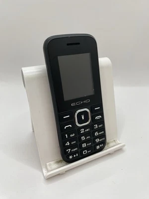 Téléphone portable Echo First DS noir débloqué double SIM 32 Mo 1,77" bouton incomplet - Photo 1/4