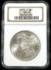 1899-O $1 Morgan Dollar NGC MS65 New Orleans 90% Silver US Coin LUSTER!