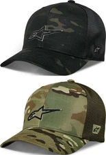 Alpinestars Recon Camo Trucker Snapback Hat  Mens