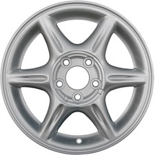 Reconditioned 15x6 Painted Silver Wheel fits 560-06034