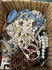 Vintage Mod New Mixed Lot 11+ lbs Costume Jewelry Wear Repair Repurpose Craft