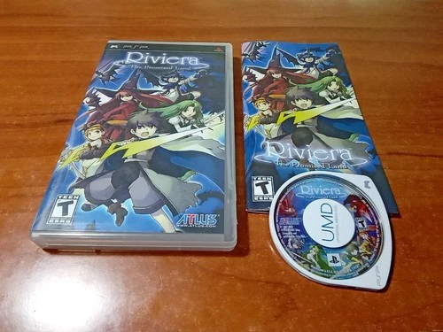 CIB Riviera: The Promised Land (Sony PSP, 2007) Complete *TESTED*