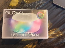 Glow Decor Color Changing LED Ottoman