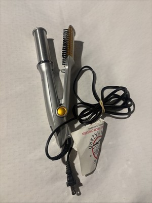 Instyler Rotating Hair Brush IS1001 Hot Curling Iron 1 1/4'' Barrel Works Tested