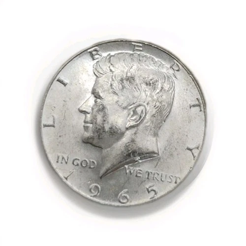 1965 Kennedy 40% Silver Half Dollar XF (Lot K)
