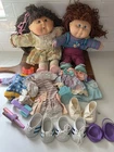 Vintage Cabbage Patch Kids Lot 1990’s Dolls &. Accessories Comb Iron Shoes Etc.