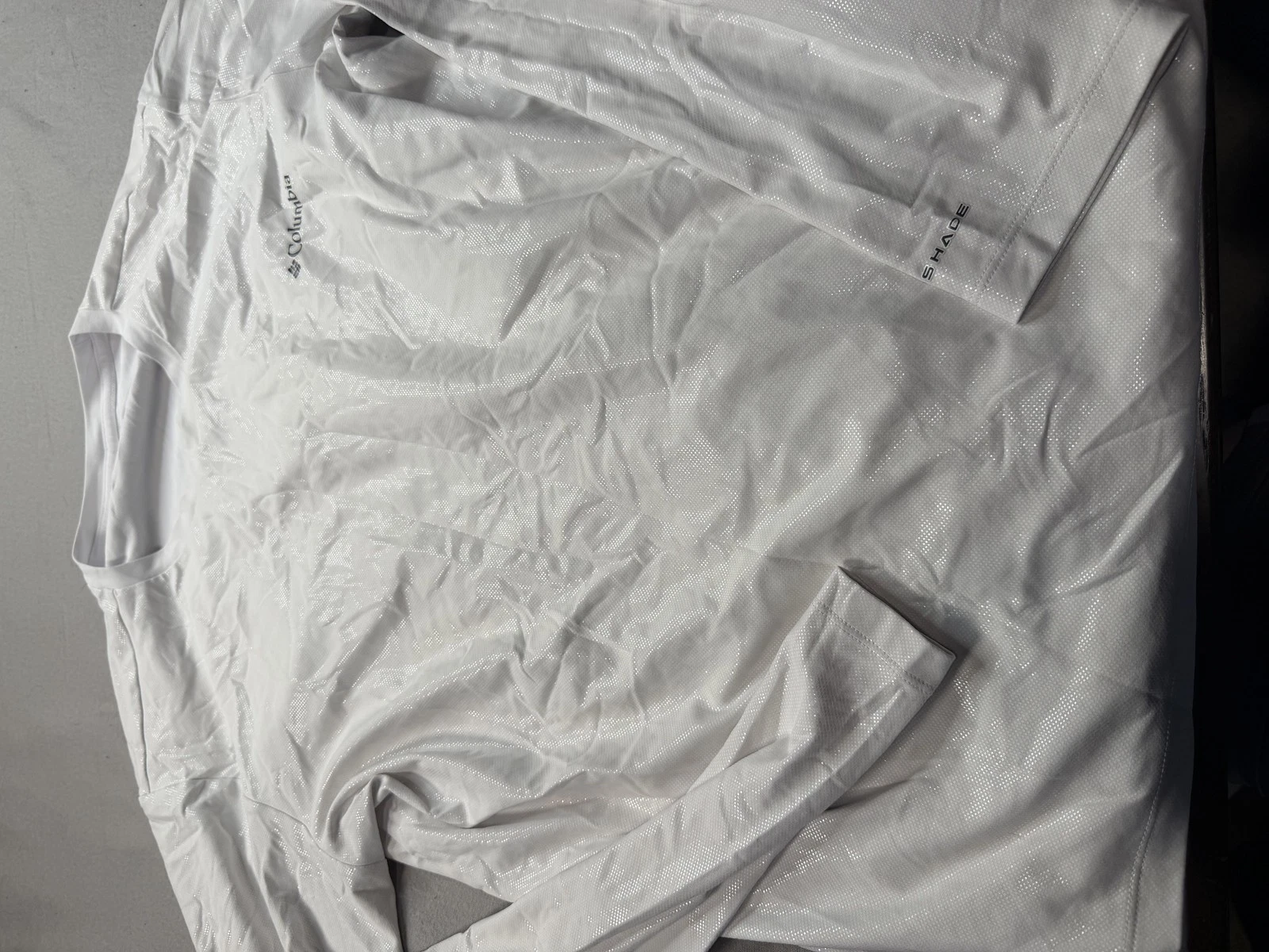 Columbia Omni-Shade Shirt Mens Large White Long Sleeve Sun Protection UPF
Opens in a new window or t