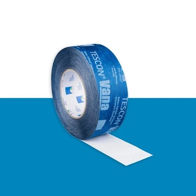 Tescon Vana Airtight Tape Blue 60mm x 30m Roll