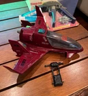 1986 Gi Joe Cobra AVAC backpack & Firebat plane