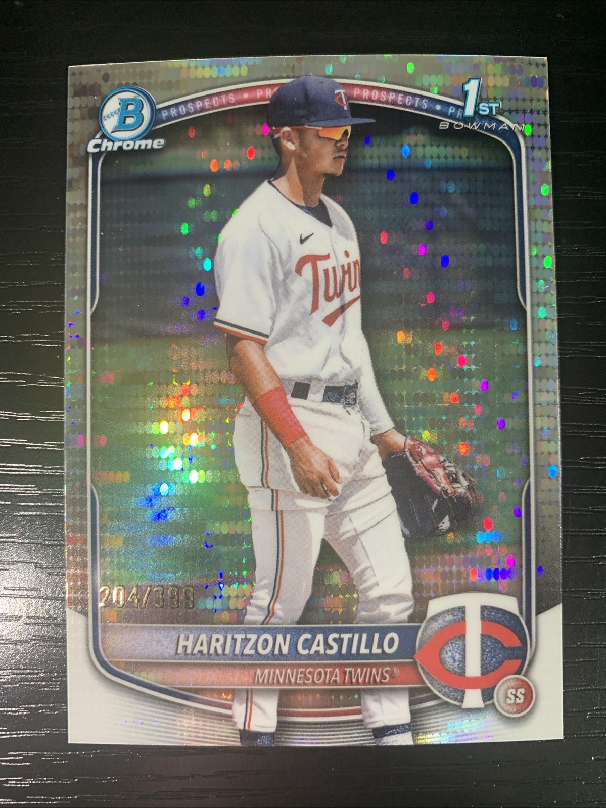 2025 Bowman Chrome - Haritzon Castillo 1st Silver Pulsar /399 #BCP-161