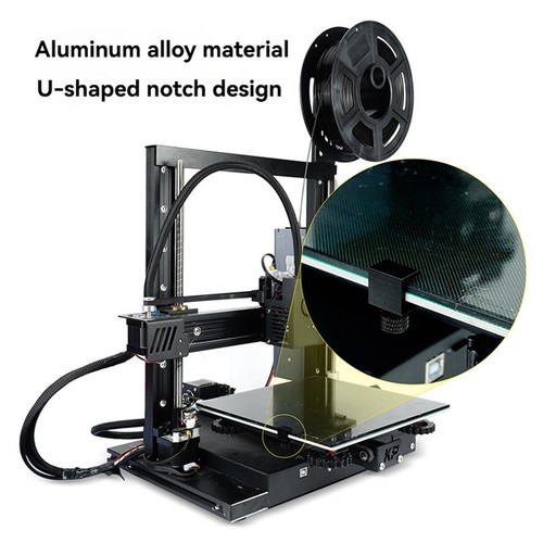 8 Stück 3D-Druckerteile, Plattform, Beheizter, Verstellbarer Bettclip für E3344 - Bild 2 von 8