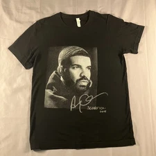 Drake Scorpion Tour 2018 T Shirt Men’s Medium Black Bella+Canvas Concert Rap