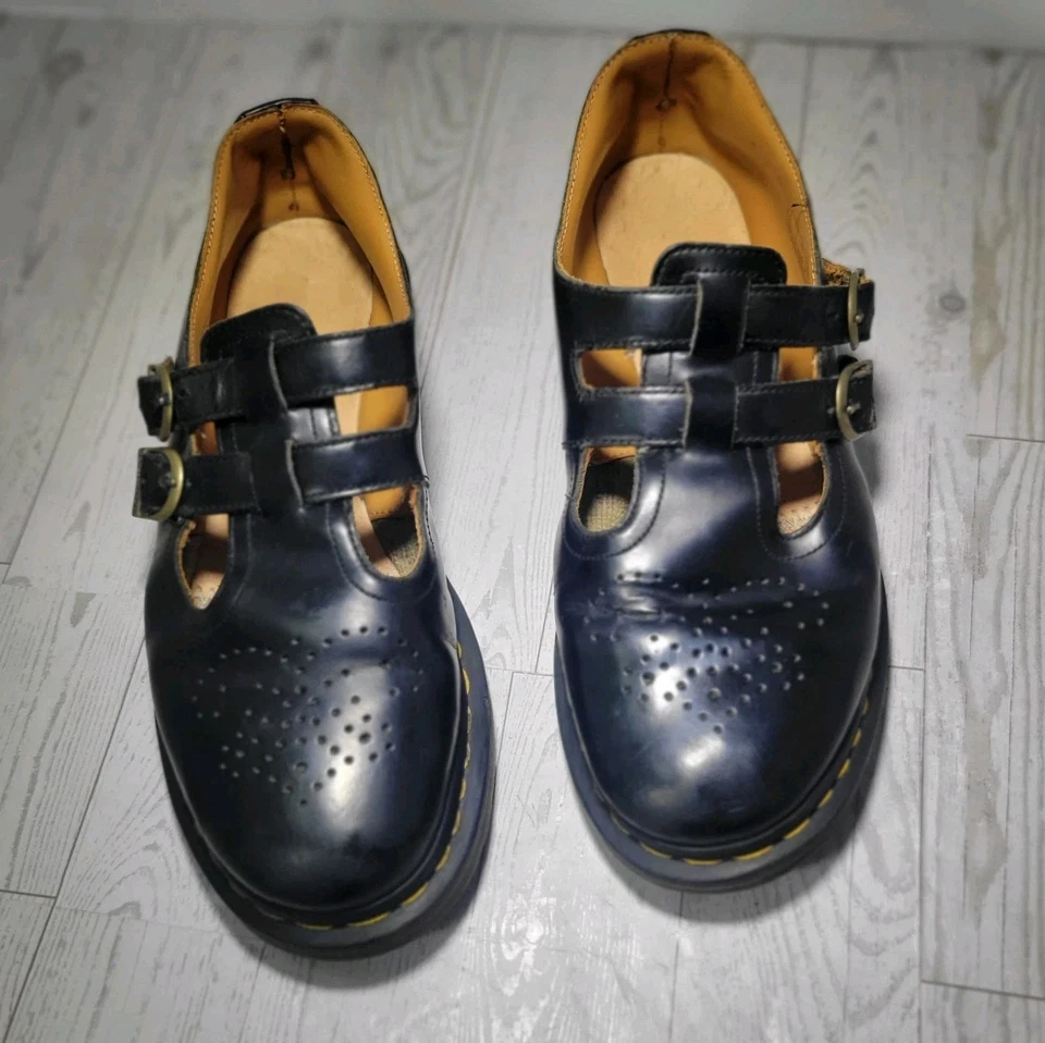 Doc Marten Black Mary Jane 8065 Vintage, 1990s,  Size US 10  See Description  - Image 3 of 4